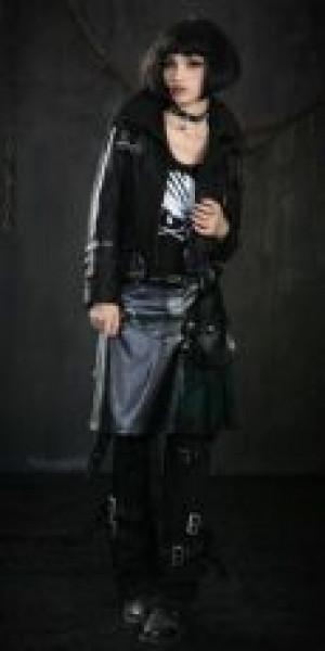  SKIRT Punk Rave Q-165/GR -  