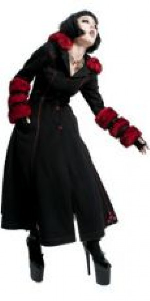  JACKET Punk Rave LY-036/BK-RD -  