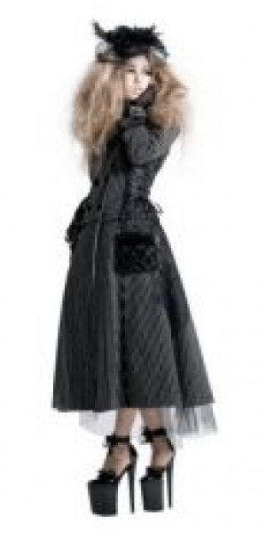    JACKET Punk Rave LY-035/BK-WH -  