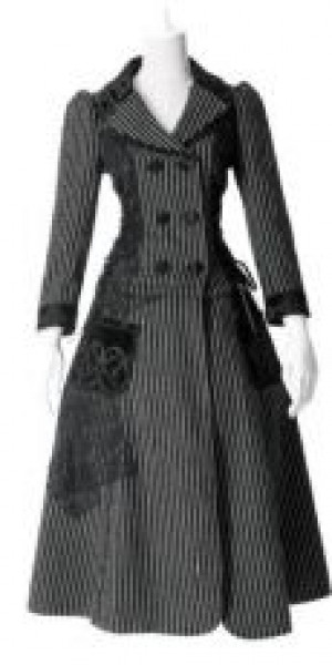    JACKET Punk Rave LY-035/BK-WH -  