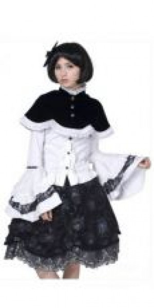  BLOUSE Punk Rave LY-018/BK -  