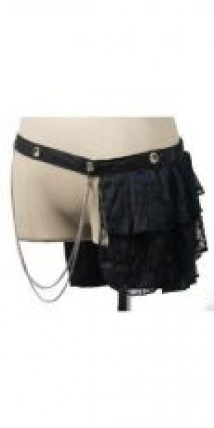  SKIRT Punk Rave S-010/BK-BL -  