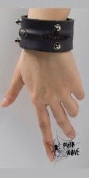 BRACELET Punk Rave S-098/BK -  