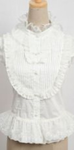  c  BLOUSE Punk Rave LY-010/WH -  