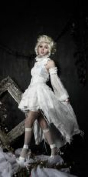  SKIRT Punk Rave LQ-055/WH -  