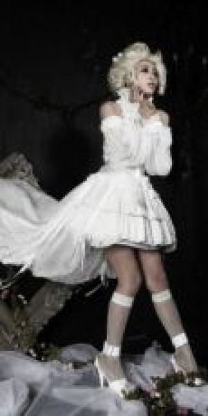  SKIRT Punk Rave LQ-055/WH -  