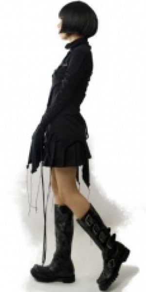  BLOUSE Punk Rave T-187/BK -  