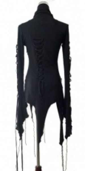  BLOUSE Punk Rave T-187/BK -  