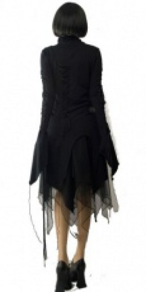  BLOUSE Punk Rave T-187/BK -  