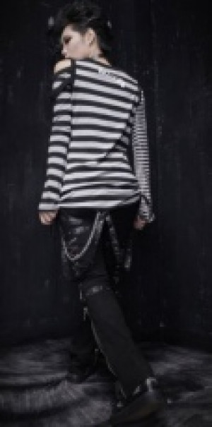  TROUSERS Punk Rave K-125/BK -  