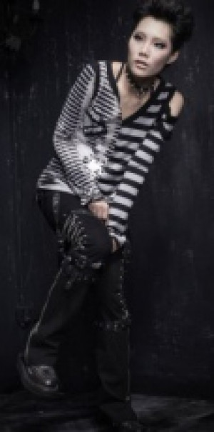 TROUSERS Punk Rave K-125/BK -  