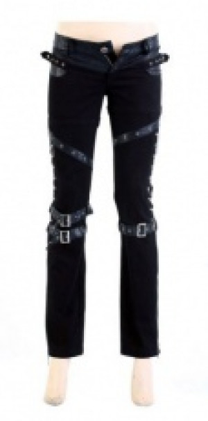  TROUSERS Punk Rave K-125/BK -  