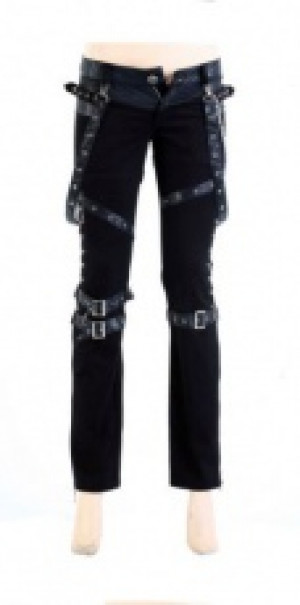  TROUSERS Punk Rave K-125/BK -  