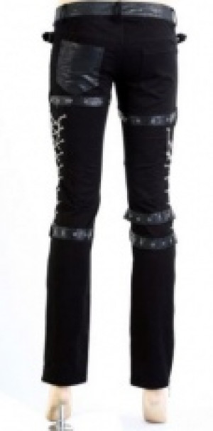  TROUSERS Punk Rave K-125/BK -  