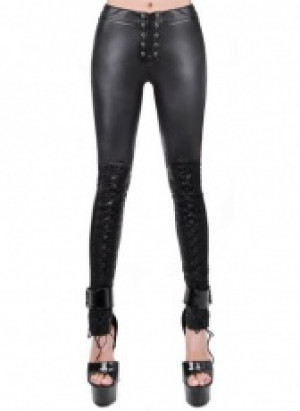  TROUSERS Punk Rave K-152/BK -  