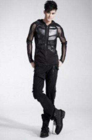  TROUSERS Punk Rave K-158/BK -  