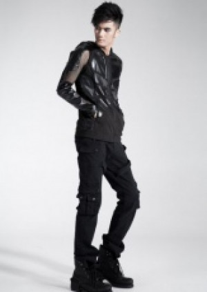  TROUSERS Punk Rave K-158/BK -  