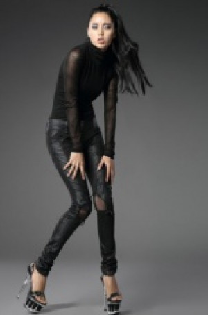  TROUSERS Punk Rave K-160/BK -  