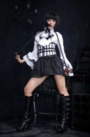  SKIRT Punk Rave Q-157/BK -  