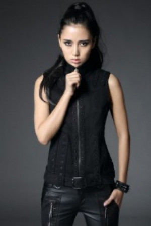  WAISTCOAT Punk Rave Y-453/BK -  