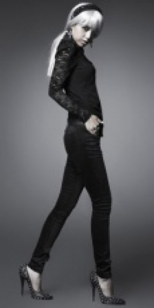  TROUSERS Punk Rave K-166/BK -  