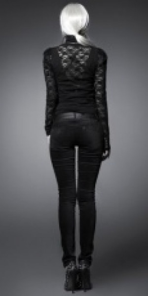  TROUSERS Punk Rave K-166/BK -  