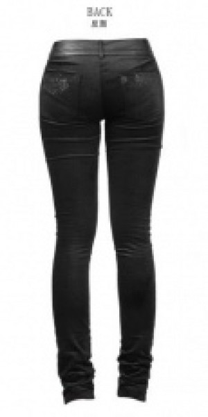  TROUSERS Punk Rave K-166/BK -  