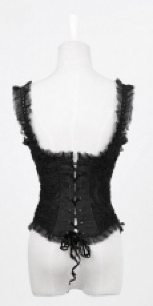  BLOUSE Punk Rave LY-040/BK -  