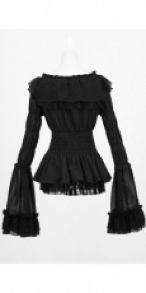  BLOUSE Punk Rave LY-041/BK -  
