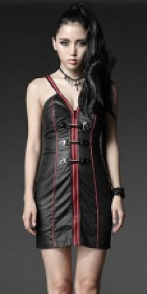  DRESS Punk Rave Q-199/BK-RD -  
