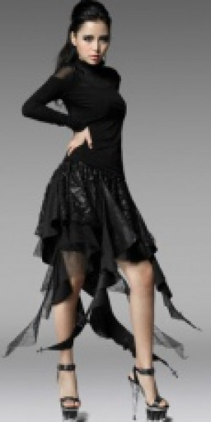  SKIRT Punk Rave Q-201/BK -  