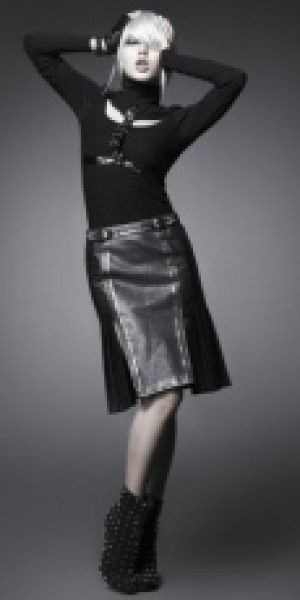  SKIRT Punk Rave Q-208/BK-SI -  