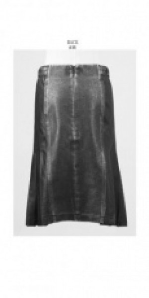  SKIRT Punk Rave Q-208/BK-SI -  