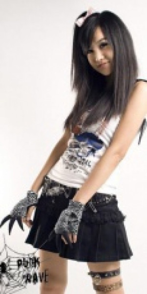 T-SHIRT Punk Rave T-217/BK -  