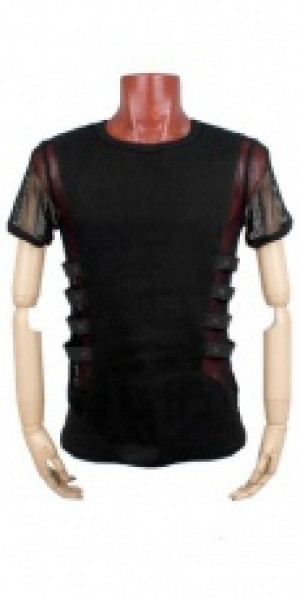  T-SHIRT Punk Rave T-313/BK -  