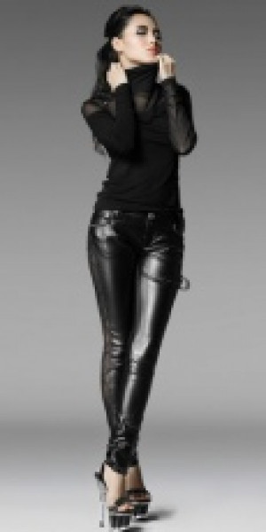  BLOUSE Punk Rave T-320/BK -  