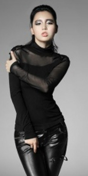  BLOUSE Punk Rave T-320/BK -  