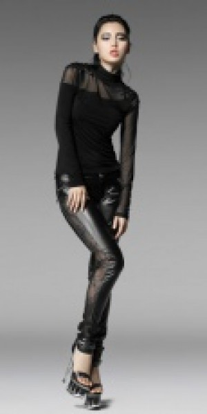 BLOUSE Punk Rave T-320/BK -  