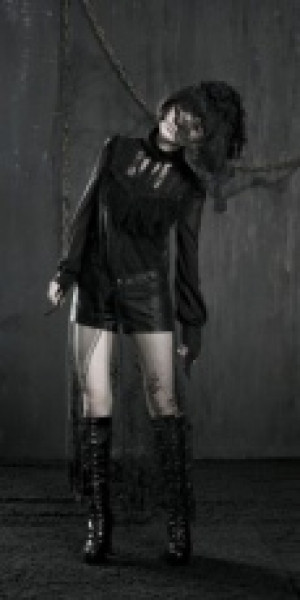  BLOUSE Punk Rave Y-360/BK -  