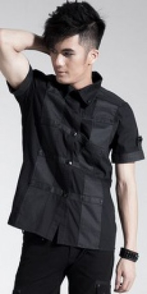  Shirt Punk Rave Y-436/BK -  