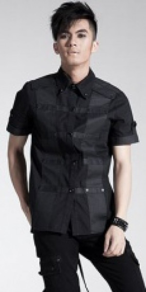  Shirt Punk Rave Y-436/BK -  