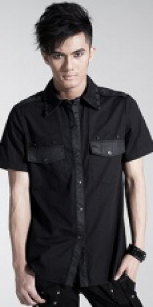  Shirt Punk Rave Y-437/BK -  