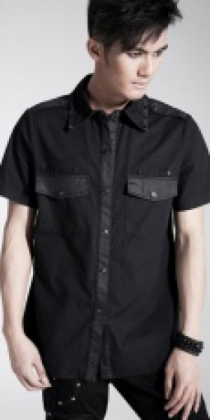  Shirt Punk Rave Y-437/BK -  