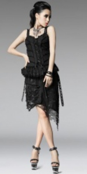  BLOUSE Punk Rave Y-444/BK -  