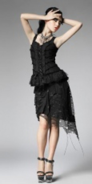  BLOUSE Punk Rave Y-444/BK -  