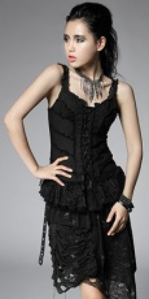  BLOUSE Punk Rave Y-444/BK -  