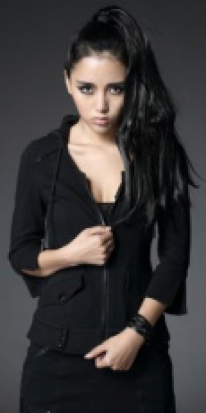  Hooded Jacket Punk Rave Y-447/BK -  