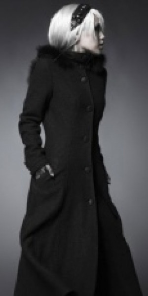  Coat Punk Rave Y-460/BK -  