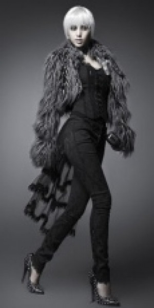  TROUSERS Punk Rave K-164/BK -  