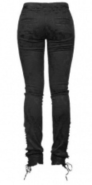  TROUSERS Punk Rave K-164/BK -  